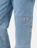 Dickies - Double Knee Denim Trousers - Light Wash