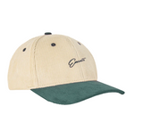 EMENTA - COCKTAIL BASEBALL CORDUROY 6 PANEL CAP - Forest Green