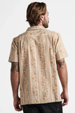 ROARK - Gonzo Camp Collar Organic Shirt - Sarda Almond