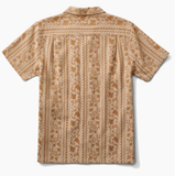 ROARK - Gonzo Camp Collar Organic Shirt - Sarda Almond