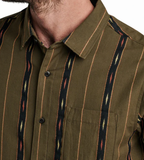 ROARK - Journey Organic Button Up Shirt - Antico Military