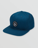 VOLCOM - QUARTER TWILL CAP - DEEP BLUE