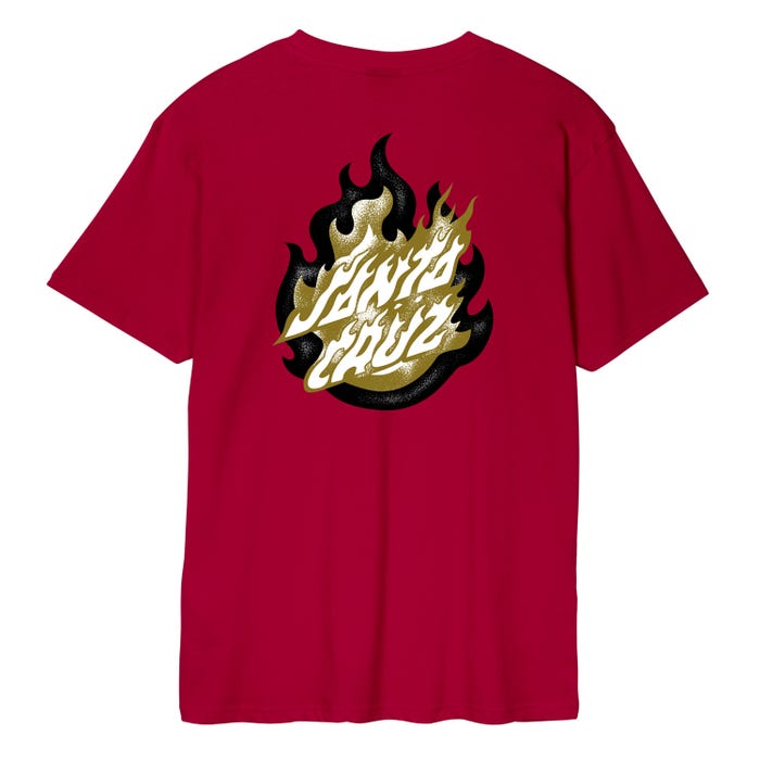 Santa Cruz Thrasher Flame Dot T-Shirt