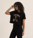 ROARK - Ciao Bandito Cropped Boxy Premium Tee - Black