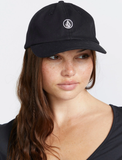 VOLCOM - CIRCLE STONE DAD CAP - BLACK