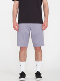 VOLCOM - FRICKIN MODERN STRETCH 21" SHORT - VIOLET DUST