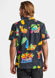 ROARK - Gonzo Tahiti Treat Camp Collar Shirt - Black