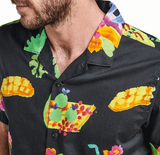 ROARK - Gonzo Tahiti Treat Camp Collar Shirt - Black