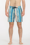VOLCOM - LIDO PRINT TRUNK 17" BOARDSHORT - CRETE BLUE