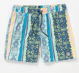 VOLCOM - LIDO PRINT TRUNK 17" BOARDSHORT - CRETE BLUE