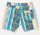 VOLCOM - LIDO PRINT TRUNK 17" BOARDSHORT - CRETE BLUE
