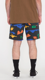 VOLCOM - ARTHUR LONGO 18" SHORT - BLACK