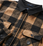 ROARK - Nordsman Long Sleeve Flannel - Dark Khaki