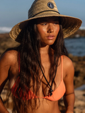 VOLCOM - QUARTER STRAW HAT - NATURAL