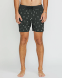 VOLCOM - LIDO PRINT TRUNK 16" BOARDSHORT - STEALTH