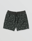 VOLCOM - LIDO PRINT TRUNK 16" BOARDSHORT - STEALTH
