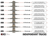 INDEPENDENT MID TRUCK 139 - sold as Pair