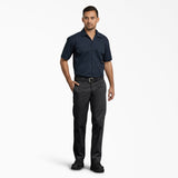 DICKIES 873 Slim Fit Straight Leg Work Pants - Black