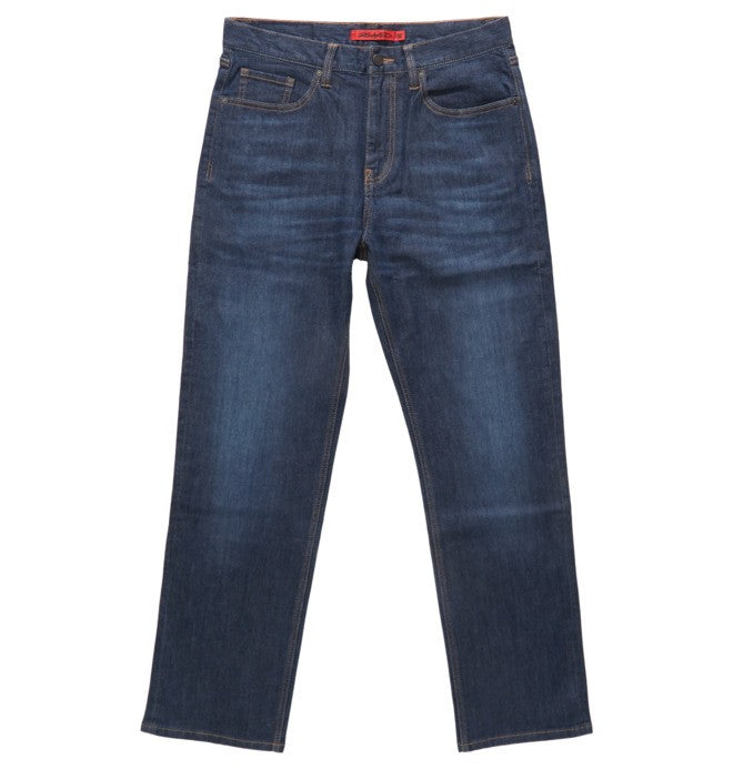 DC Worker Relaxed Fit Jeans Dark Stone Blue Demin good times skate shop