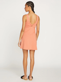 VOLCOM DESERT BUNNIE DRESS - TERRA COTTA