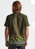 ROARK Gonzo Island Button Up Shirt - Dark Military