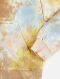 Obey Mini Bold Recycled Tie Dye Hoodie - Toffee Multi