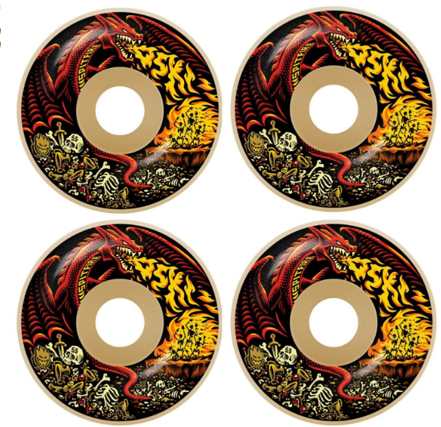 Spitfire Oski Scorched Radials Formula Four 55mm 99a