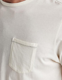 ROARK Well Worn Light Organic Knit Top - Off White