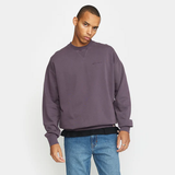 REVOLUTION - Loose Crewneck / 2727 REV - Darkpurple