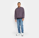 REVOLUTION - Loose Crewneck / 2727 REV - Darkpurple