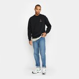 REVOLUTION - Printed Crewneck / 2780 SAU - Black