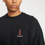 REVOLUTION - Printed Crewneck / 2780 SAU - Black