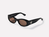 EPOKHE - SUEDE - Black Polished / Bronze Amber