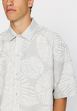 REVOLUTION - OVERSIZE SHORT-SLEEVED SHIRT 3240 - Grey