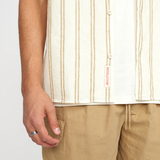 REVOLUTION - Short-sleeved Cuban Shirt / 3865 - Khaki