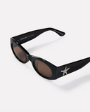 EPOKHE - SUEDE - Black Polished / Bronze Amber