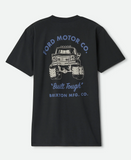 BRIXTON - FORD BUILT TOUGH 4x4 TEE - Burnt Rubber