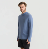 ROARK - VENTURE UPF HOODIE - Neptune