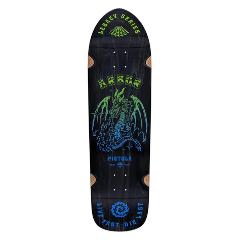 ARBOR - LEGACY PISTOLA SPELLBOUND SKATEBOARD DECK - 9.25