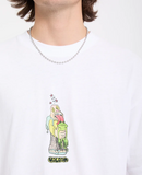 VOLCOM - ACID FROG TEE - White