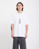 VOLCOM - ACID FROG TEE - White