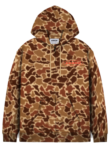 ARBOR - CRAFT ZIP HOOD - Ripple Camo