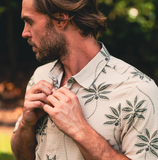 ROARK - BLESS UP BREATHABLE STRETCH SHIRT - Fossil Print