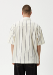 AFENDS - FINELINE SHORT SLEEVE SHIRT - LimeStone