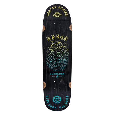 ARBOR SKATEBOARD DECK LEGACY CUCHARON SPELLBOUND MULTI 8.75