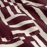 DEDICATED - SHIRT MARSTRAND LINES & STICKS FIG RED - Burgundy