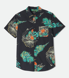 BRIXTON - CHARTER PRINT SHIRT - Black/Floral