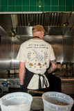 BRIXTON - BURGER SHE WROTE STANDARD TEE - Natural