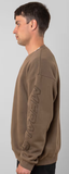 BEYOND MEDALS INCOGNITO CREWNECK // BROWN
