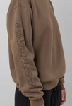 BEYOND MEDALS INCOGNITO CREWNECK // BROWN